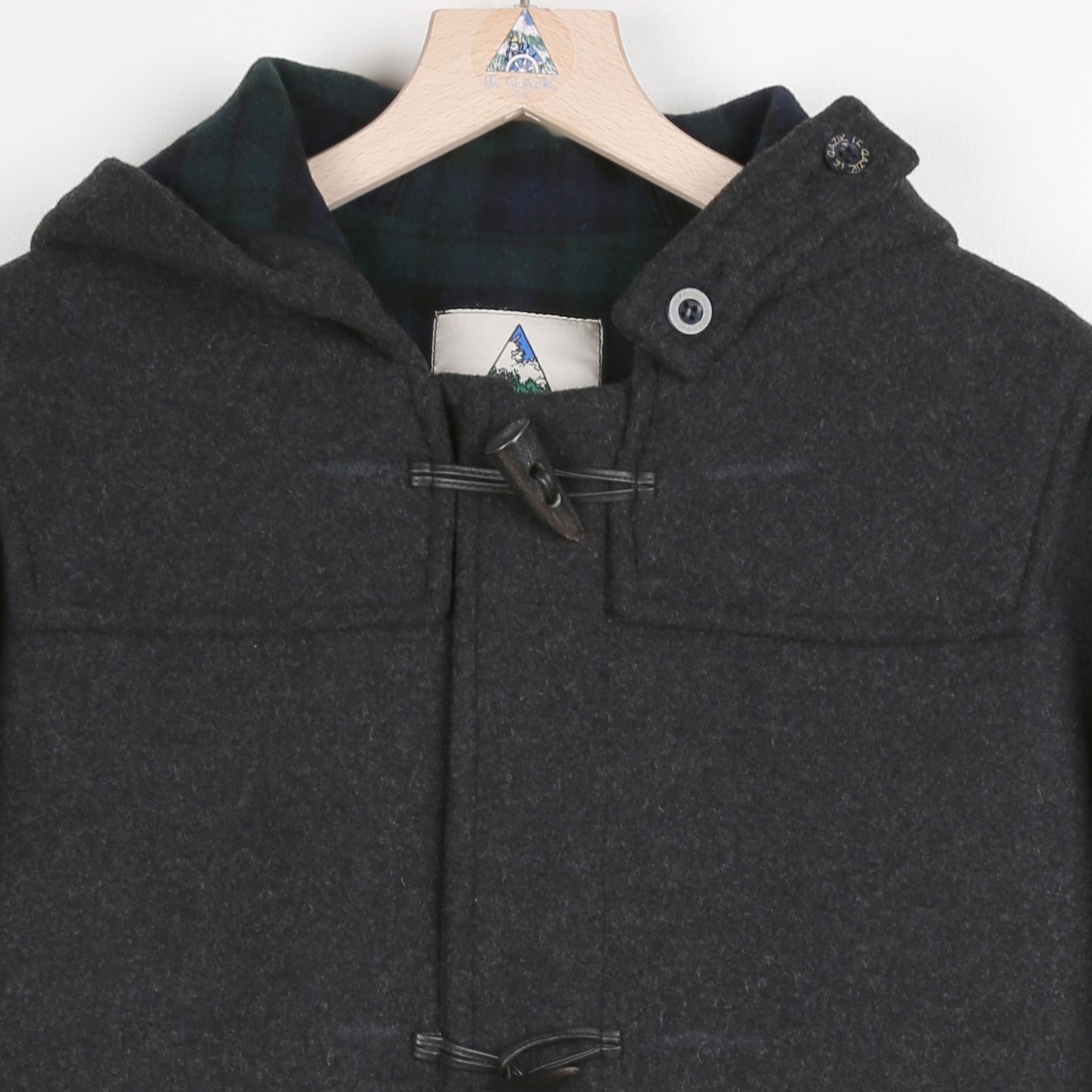 Gabier, Double-Face Melton Duffle-Coat - Maison Le Glazik