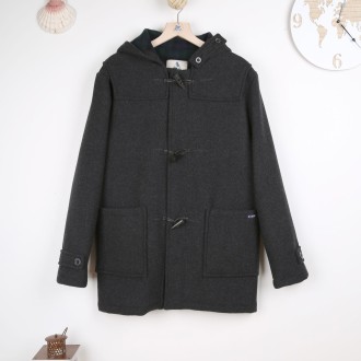Gabier, Double-Face Melton Duffle-Coat