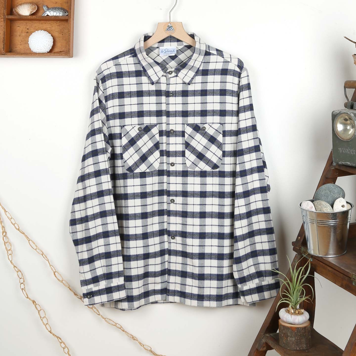 Colville, Winter overshirt 100% brushed cotton