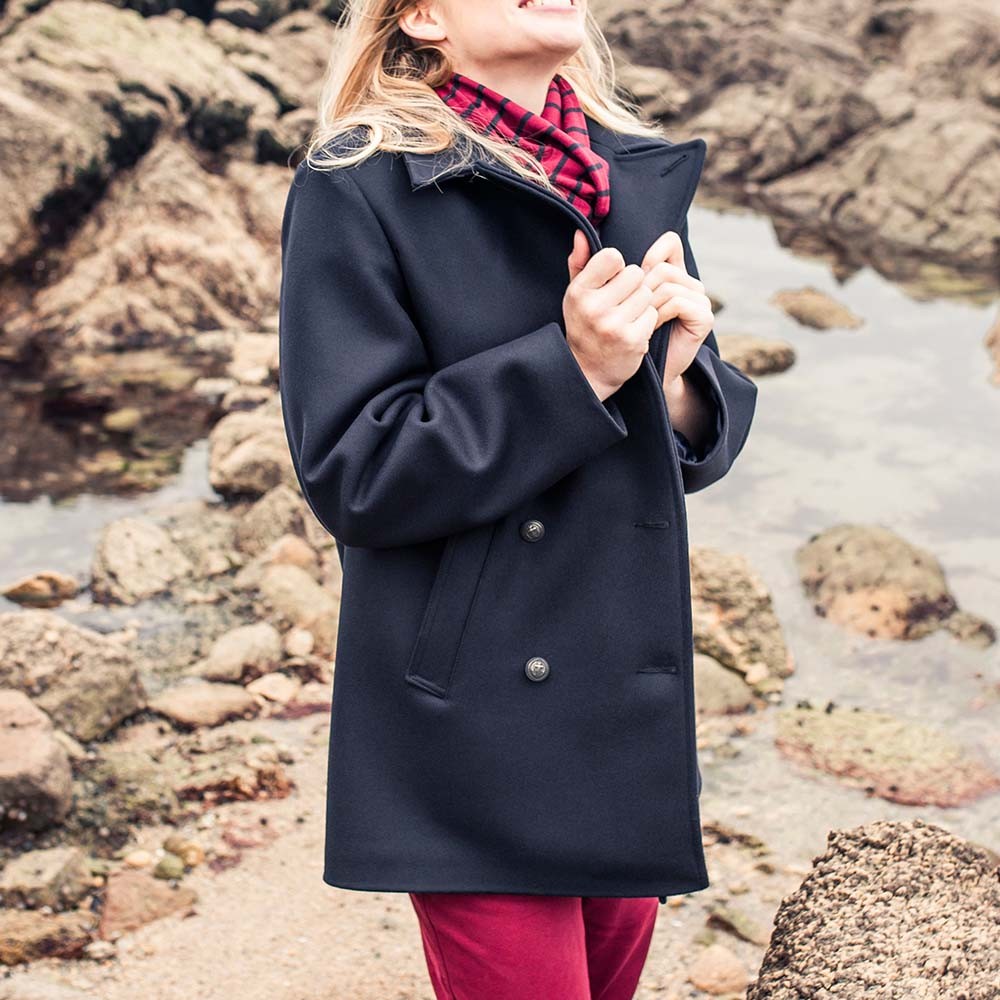 manteau marin breton