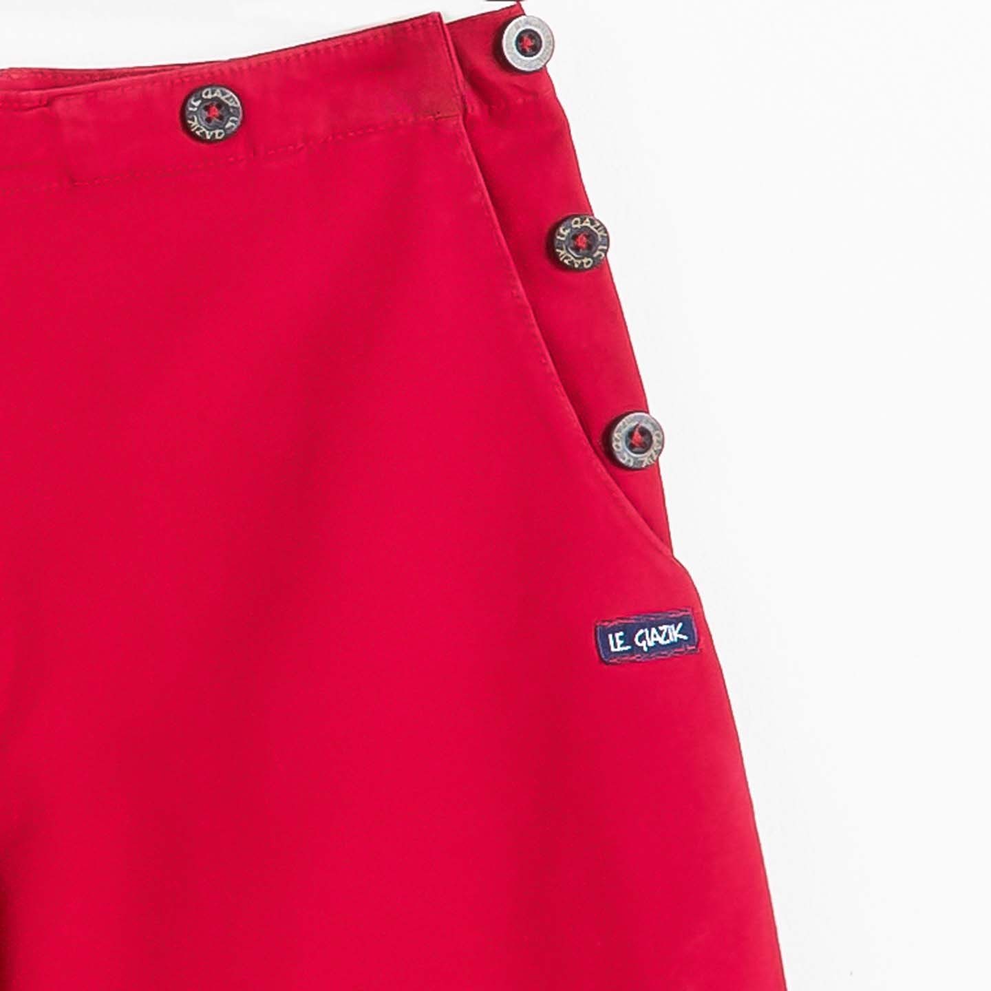Oakwood, Short à pont en toile stretch kermes