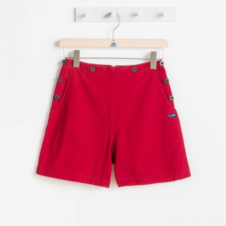 Oakwood, Short à pont en toile stretch kermes
