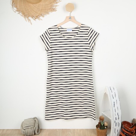 Trière, Light Stripped Dress