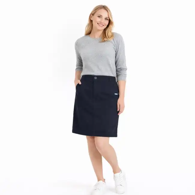 Jupe à enfiler en satin - Rose poudre - Ladies | H&M CA
