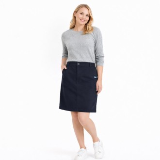 Aileen, Jupe mi-longue navy