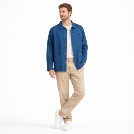 Fargue - Linen and coton Jacket encrier
