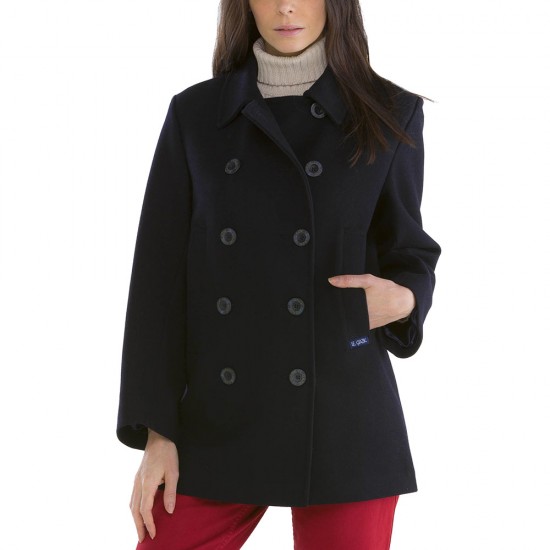 Women Bisquine Pea Coat