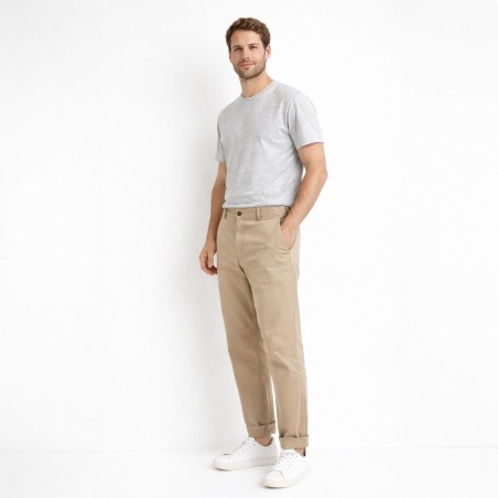 Ponant, Pants with legs slightly tightened for men fusain