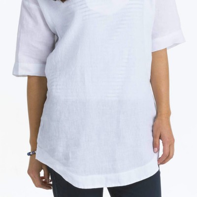 Vaccares Linen smock Le Glazik body