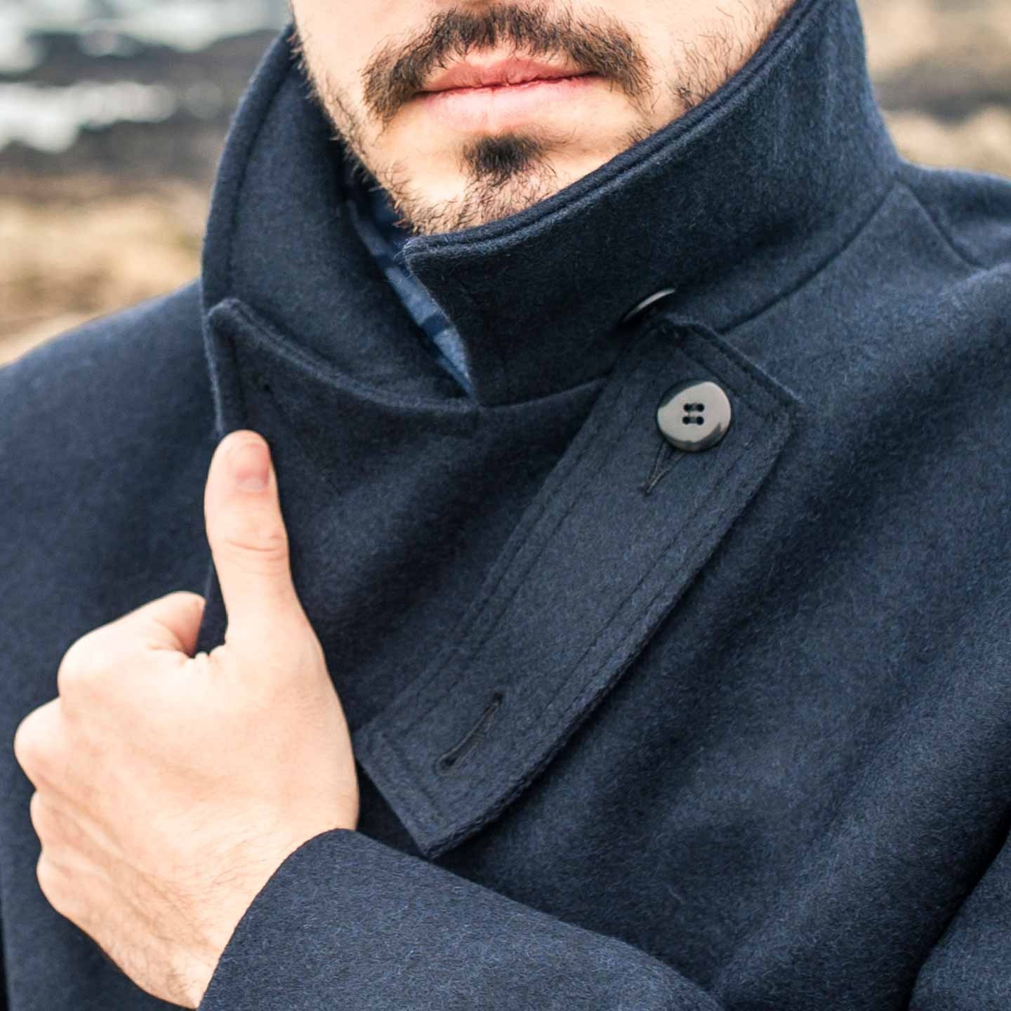 Authentic Breton Molène Peacoat – Made in France | Le Glazik Bretagne Cooperative