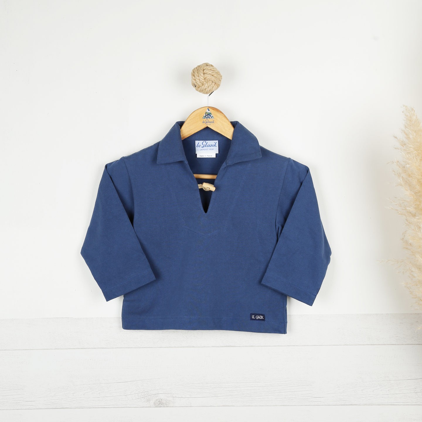 Roseau, Jersey Smock blue
