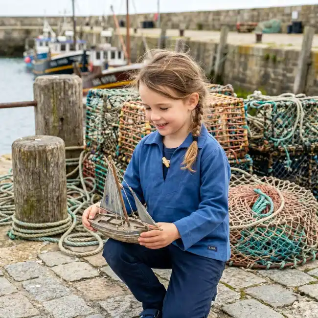 Roseau, Vareuse Enfant en jersey