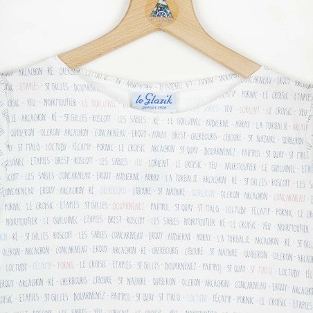 Mai, T-shirt femme fantaisie été - Maison Le Glazik