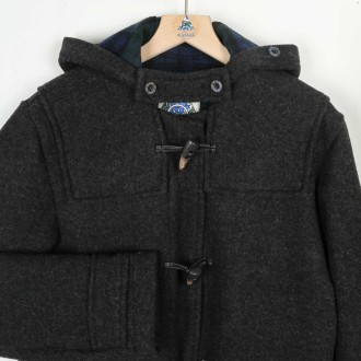 Gallion, Duffle-Coat Long en Double-Face Anthracite