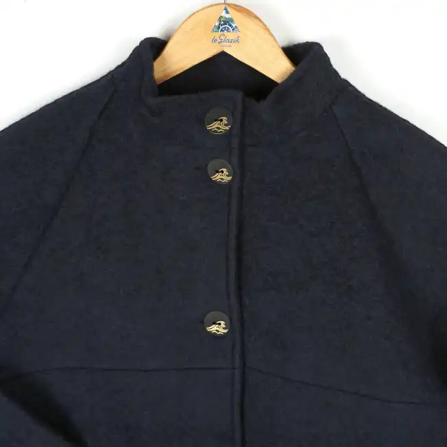 Botany, Manteau Léger Manches Raglan & Col Montant
