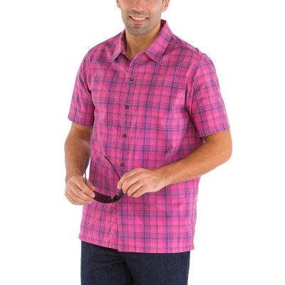 Chemise Capbreton à carreaux framboise Le Glazik