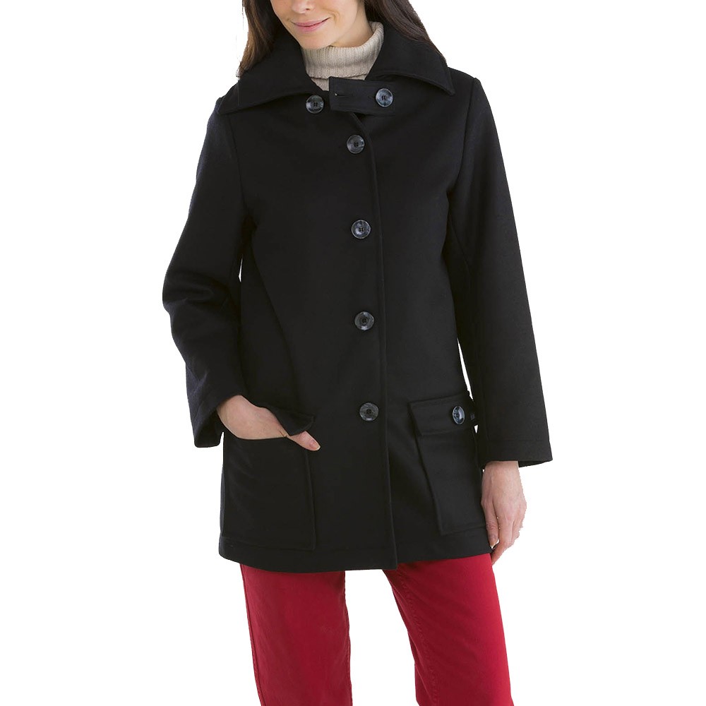 Niemen, Manteau doublé et patte coupe vent Le Glazik Niemen, Manteau doublé et patte coupe vent Le Glazik
