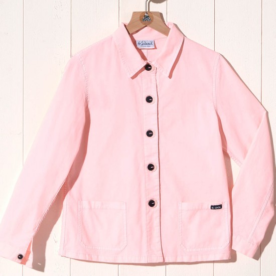 Flore, Veste en toile stretch dragée Le Glazik