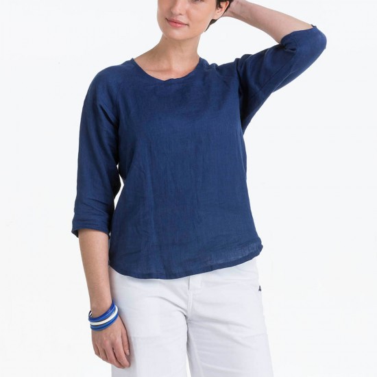 Women Blouse in linen Le Glazik