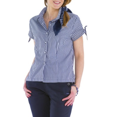Vichy women's short-sleeves blouse