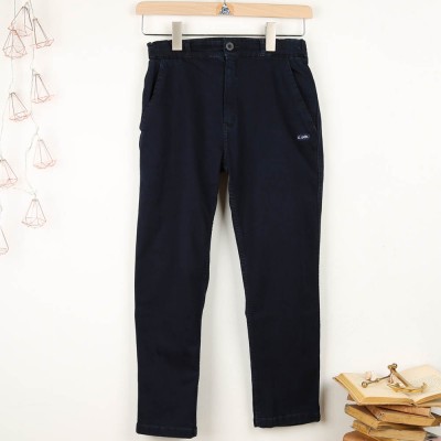 Pénélope, Denim Capri pants jean stretch Women Le Glazik