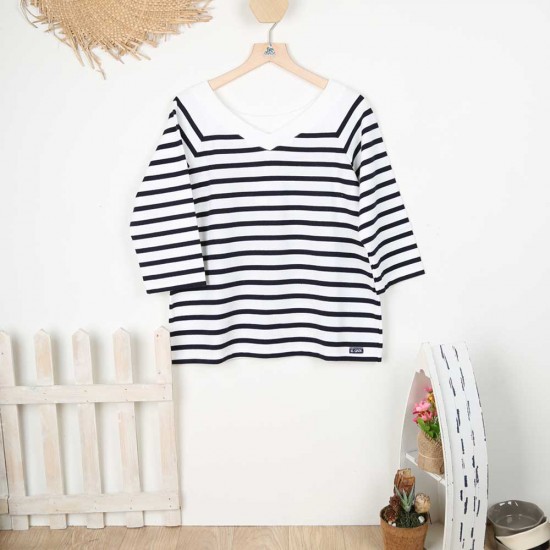 Tarnos, Ladies' V-neck marinière