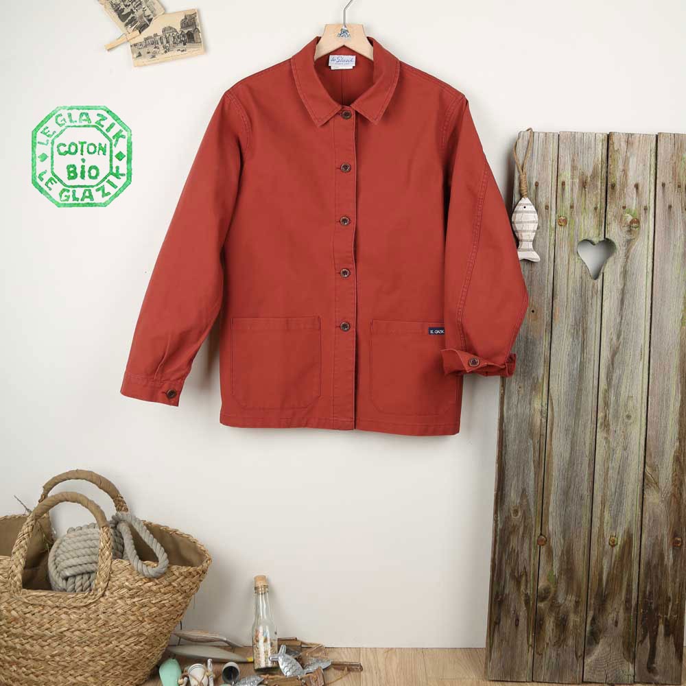 Fontenay, Organic-cotton women's jacket Le Glazik canvas