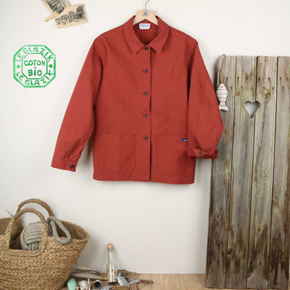 Fontenay, veste femme en coton biologique Le Glazik Fontenay, veste femme en coton biologique Le Glazik