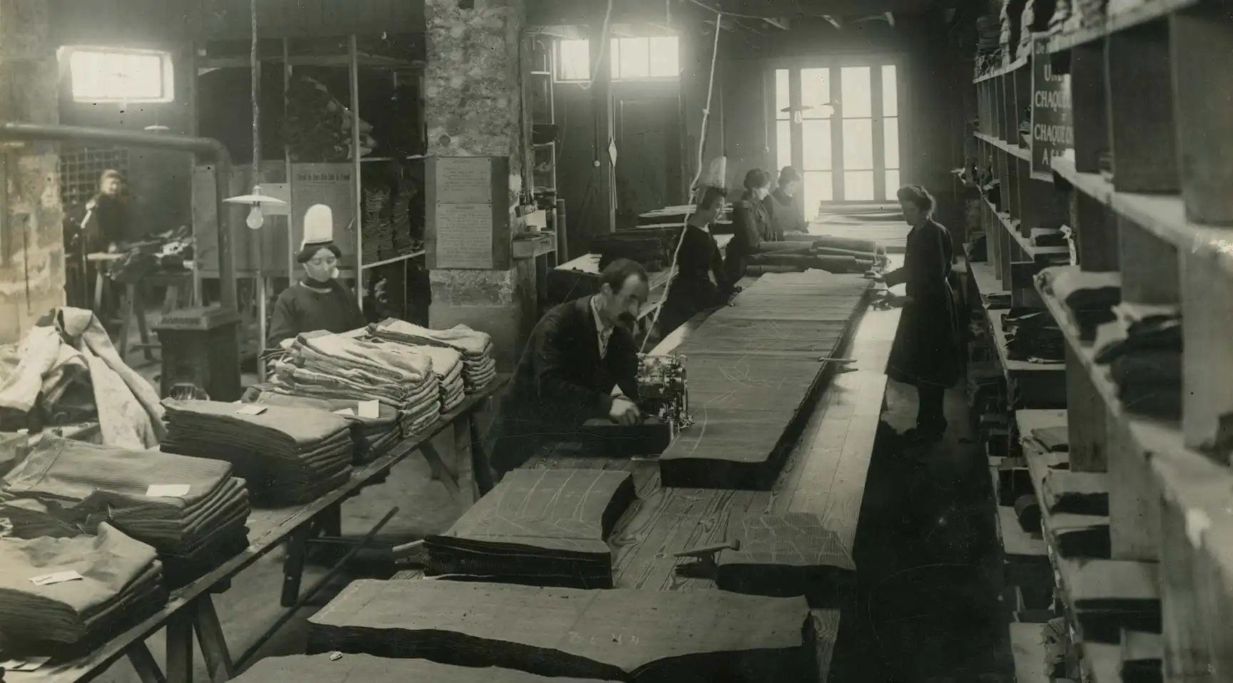 Archive de l’atelier de confection Le Glazik dans les années 1930