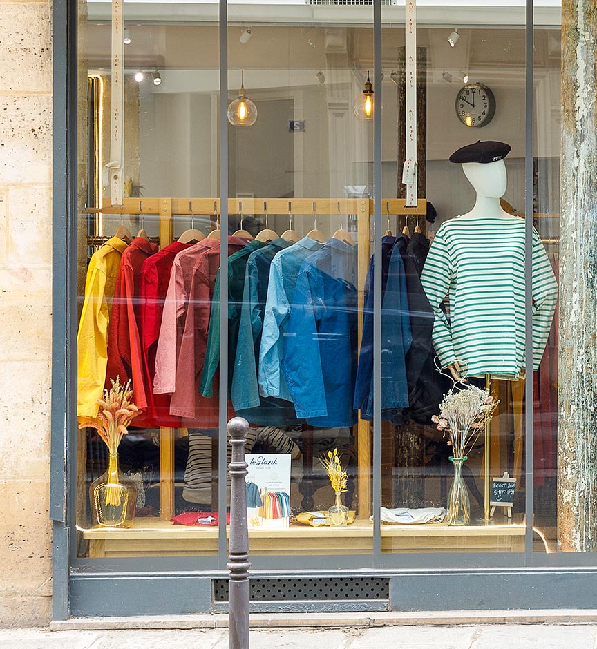 A L’O - 1905 in Paris, Le Glazik stockist at 92 rue de Turenne in the Marais